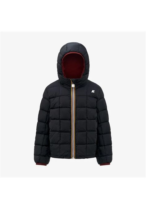 Piumino reversibile con logo K-WAY KIDS | K5128VWBCN